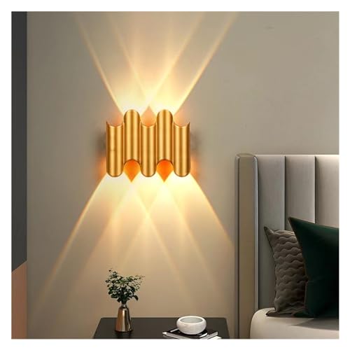 Aplique de pared LED para pasillos oscuros con luz superior e inferior 3