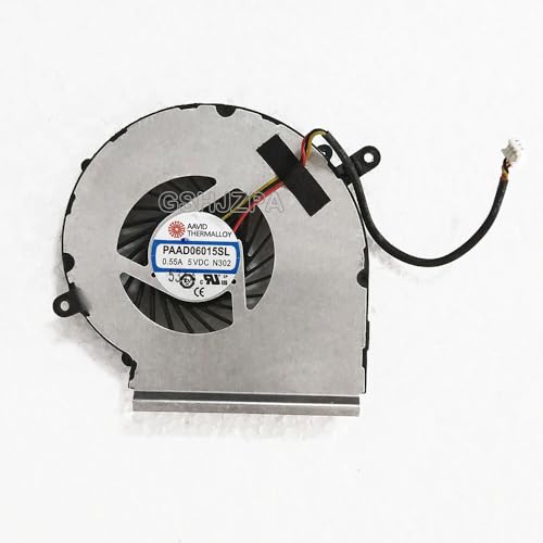GSHJZPA GPU Cooling Fan Compatible For MSI GE62 GV62 GE72 PE60 PE70 GL62 GL72 6QC 2QD 2QE 6QG PAAD06015SL N317 N302 DFS470805CL0T FH19 3-PIN