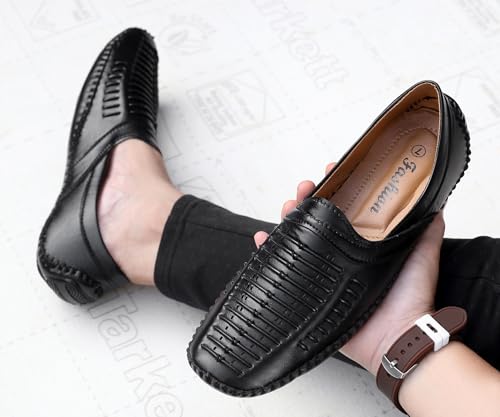 Image of WUGATTI Synthetic Slip-On Stylish Loafers for Men