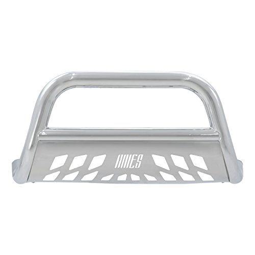Image of ARIES 35-2001 3-Inch Polished Stainless Steel Bull Bar, No-Drill, Select Toyota Sequoia, Tundra
