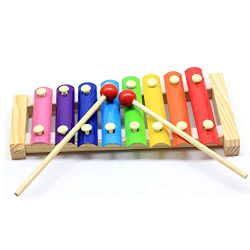 Preisvergleich Produktbild FHJZXDGHNXFGH Musikinstrument Spielzeug Holzrahmen Xylophon Kinderspielzeug Baby Lernspielzeug Geschenke Baby Musikinstrument Spielzeug