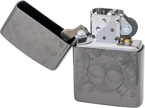 Encendedor Zippo Glitter 8 NB Negro con Sticker Especial miniatura 4