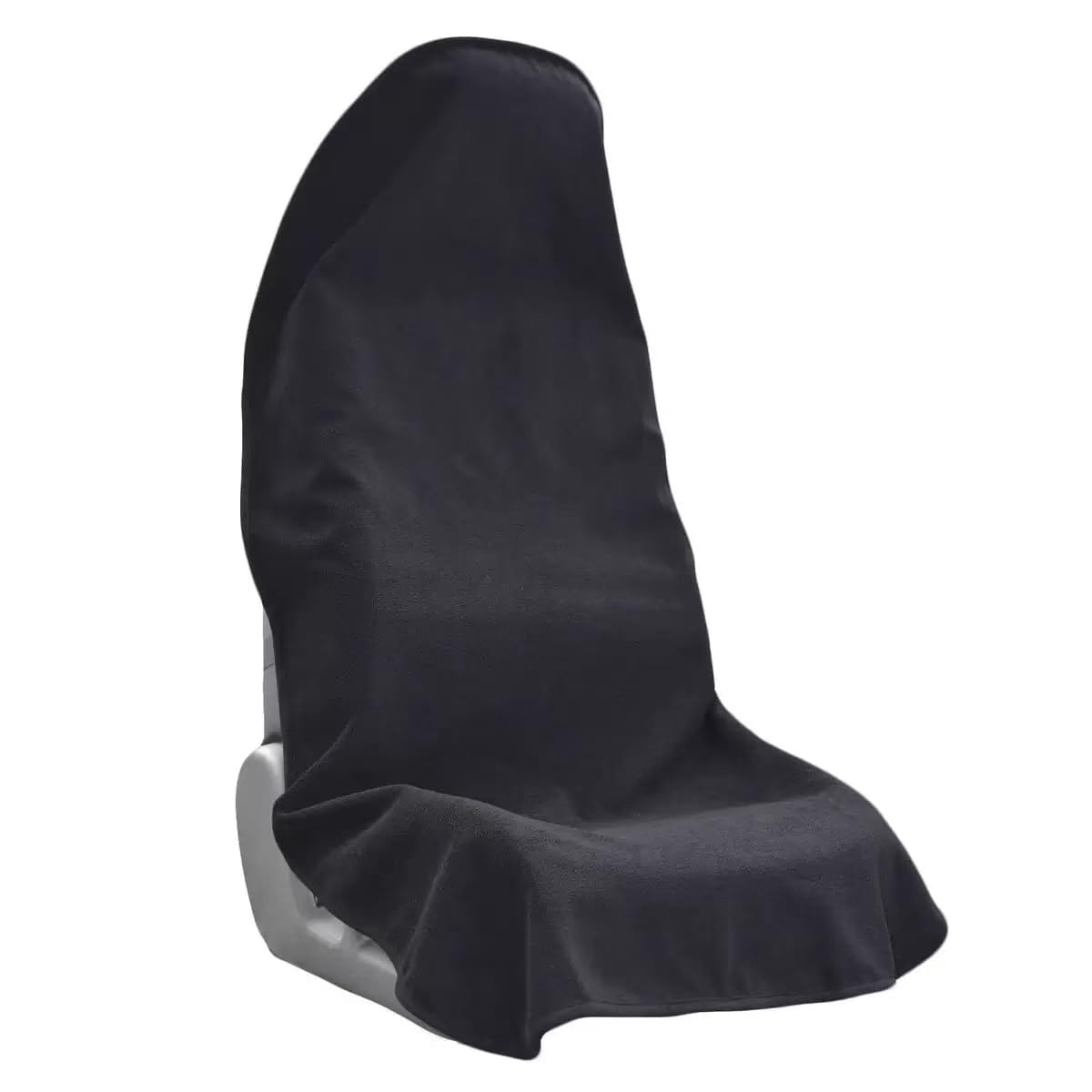 ONEMAJI Car Seat Cover for Mitsubishi Eclipse Cross Lancer Fortis Eclipse PHEV, Front Seat Protector Automobile Cushion Pad Towel Material Sweat Absorbent Vehicle Interior Accessories