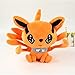 Qarunt Anime Kurama Peluche Peluche Peluche, Kawaii Dessin animé Kyuubi Peluche Jouet, pour Les Enfants garçons garçons Cadeaux d'anniversaire, 25cm