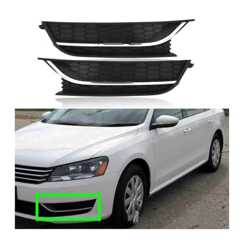 Rejilla parachoques delantero para VW Passat 2012-2015 modelo EE. UU. con embellecedor 2