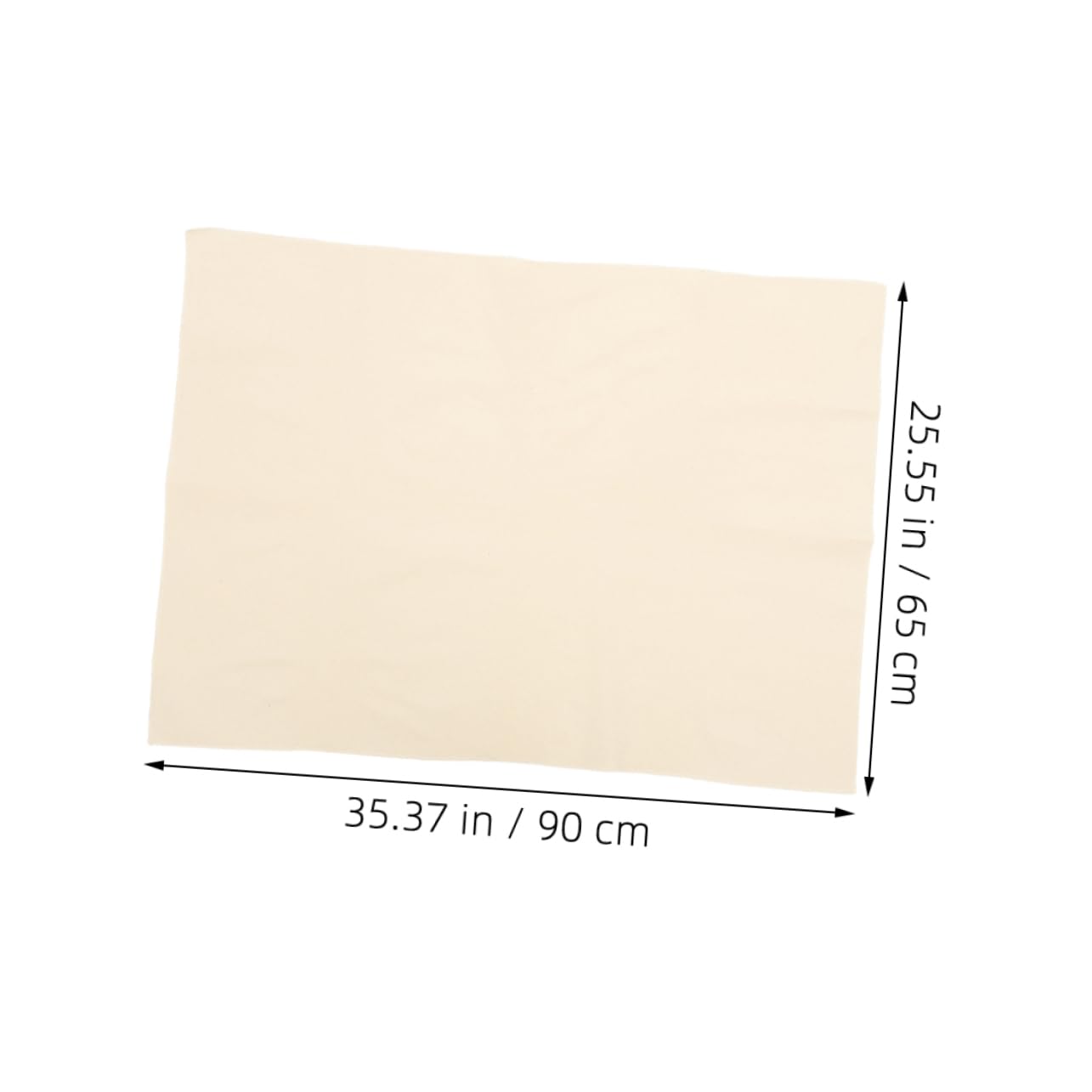 SOLUSTRE Baking Pastry Cloth Mat Thick Proofing Fabric for Bread Canvas Non- for Home Kitchens for Sourdough Pastry Preparation