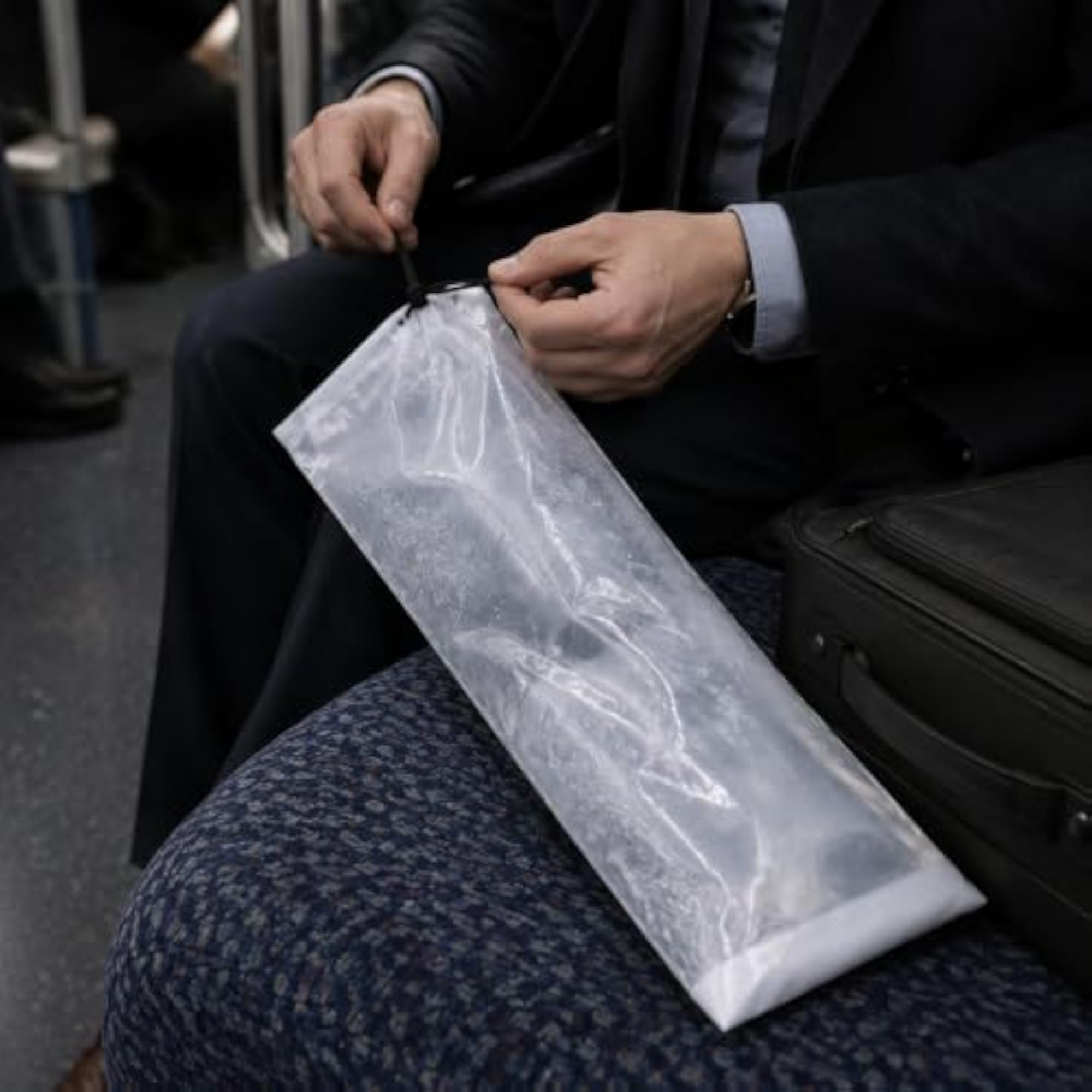 Waterproof Umbrella Storage Bag with Drawstring