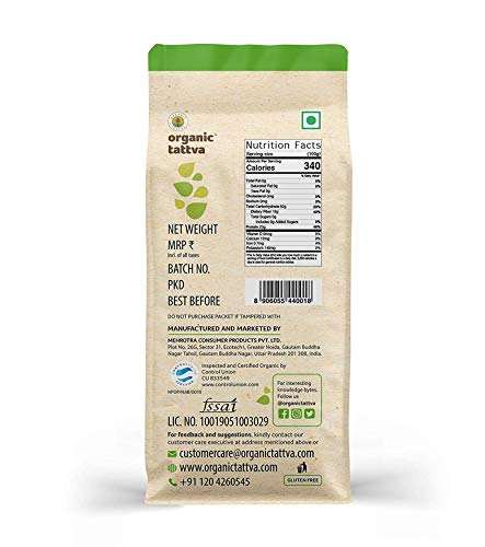 Image of Organic Tattva Organic Moong Chilka Dal - 500g | Green Moong Dal Split | Naturally Grown, No Preservatives, Gluten-Free | Hygienically Packed Daal (Pack of 2)