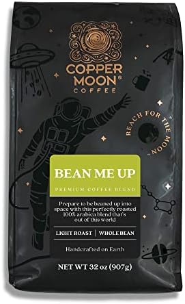 Moon Whole Bean Coffee, Light Roast, Bean me Up, 2 Lb