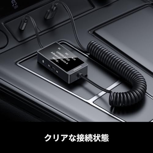 UGREEN Bluetooth5.4トランスミッター&レシーバー 45236 の商品画像 2