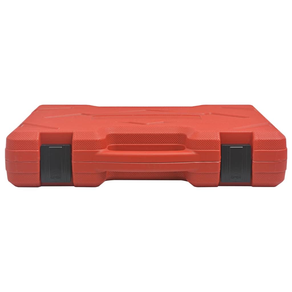 Kit de control de presión de inyección de combustible con manómetro de 0 a 10 bar, adaptadores y mangueras de cobre y plástico, kit de herramientas para coches y camiones
