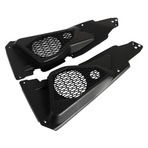 FLPRO Door Speakers Pods for RZR, 6.5 inch Front Speaker Pods Panels for Polaris RZR XP 4 1000,XP 1000,RZR 900,RZR 4 900 EPS Accessories 2014-2019(2PCS)