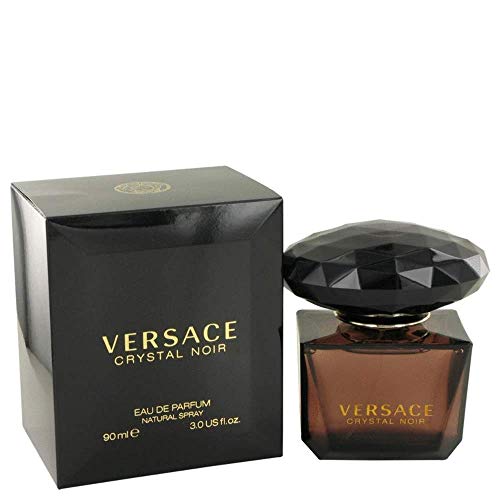 Versace Crystal Noir Eau De Toilette Spray for Women, 3 Ounce