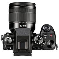 Panasonic LUMIX G DMC-G70MEG-K Systemkamera (16 Megapixel, OLED-Sucher, 7,5 cm OLED Touchscreen, 4K Foto und Video) mit Objektiv H-FS12060/F3,5-5,6/ OIS schwarz – Ansicht 7