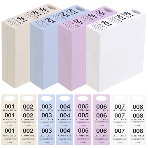 Étiquettes en papier coloré Clabby pour trier le dressing et la maison avec style