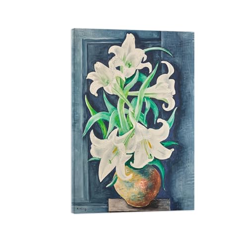 Impression sur Toile Floral pour Habiller un Grand Mur Vide