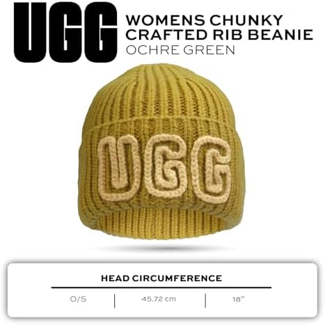 UGG Womens Chunky Crafted Rib Beanie: Buy Online at Best Price in