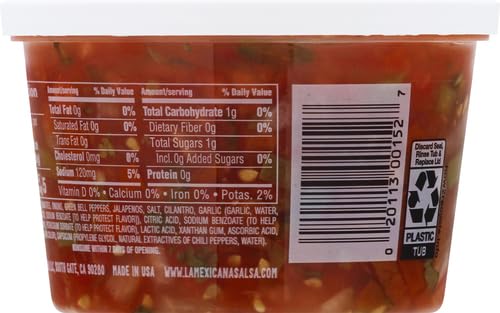 La Mexicana 624381 Medium Salsa, 16 Oz thumb #2