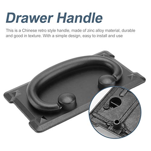 DOITOOL 2 Unidades de Gabinete Vintage Alças de Liga de Gaveta de Cômoda Alças de Queda de Gaveta de