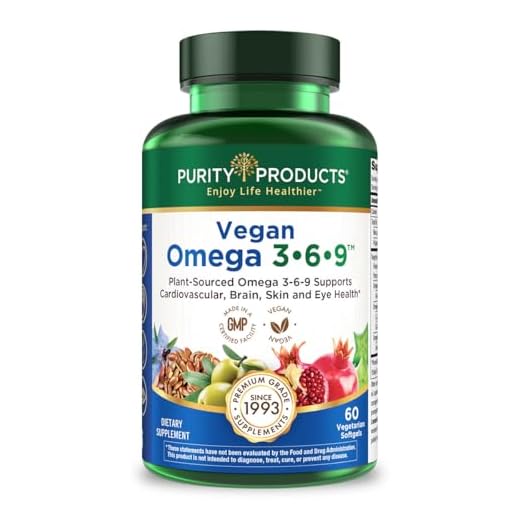 Purity Products Plant-Based Omega 3-6-9