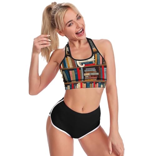 Women's Sexy Yoga Bras Racerback Athletic Vest Underwear for Workout3