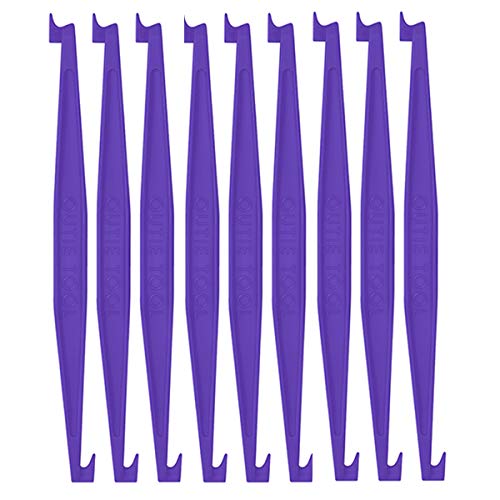 Outie Tool | Clear Aligner Invisible Braces Removal Tool | Patented Design | 60 Count Bulk Midnight