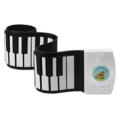 Clavier de piano portable Namvo 49 touches Piano roulant Clavier rechargeable Piano avec microphone Prise casque – Image 3