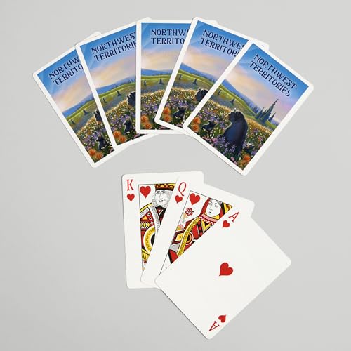 Baraja de poker Northwest Territories, 52 cartas miniatura 7