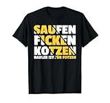 BK Bier Shirts Alkohol Sauf Biertrinker Geschenk