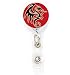 Buttonsmith® Dragon Deluxe Retractable Badge Reel With Alligator Clip and Extra-Long 36 inch Standard Duty Cord - Made in the USA, 1 Year Warranty