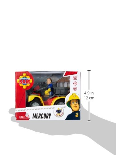 Simba - Figura Sam el bombero con accesorios, multicolor (109257657)