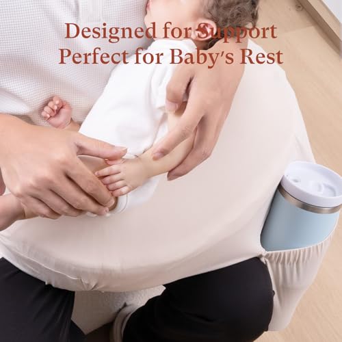 Image of Nursing Pillow Covers ONLY Compatible with My Brest Friend Nursing Pillow (2 Pack Covers-Pillow NOT Included)