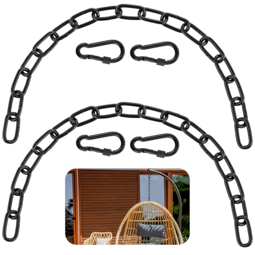 2 Pcs Adjustable Hanging Chains, Heavy Duty Kit for Playground Chairs, Hammocks, Punching Bags