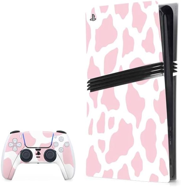 Skinit Decal Gaming Skin Compatible with PS5 Pro Bundle - Lavish Leopard Design