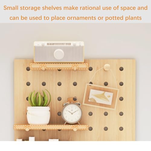 Genérico Estante de Pared para Herramientas con Tablero Perforado para Garaje, Almacenamiento de Brocas, Juego de Llaves, Soportes, Kit Combinado de Tablero Perforado, Tablero Perforado de Montaje en