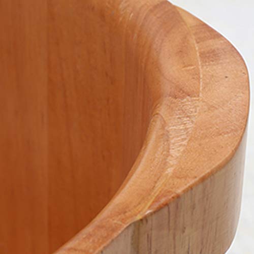 Spa de pies de madera maciza con masaje y aromaterapia miniatura 2