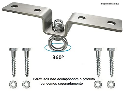 Suporte Giratório De Teto Saco De Pancada Balanço Com Gancho