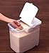 JapanBargain S-, Japanese Plastic Kome Bitsu Raw Rice Storage Container, 10 kgs