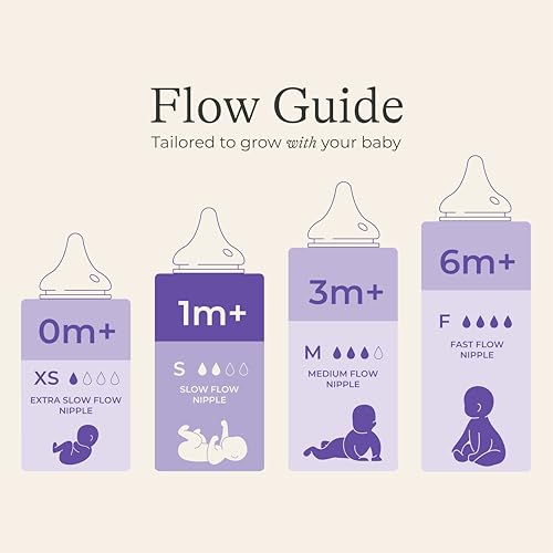 image for Lansinoh Anti-Colic Baby Bottle for Breastfeeding Babies, 5 Ounces, 1 