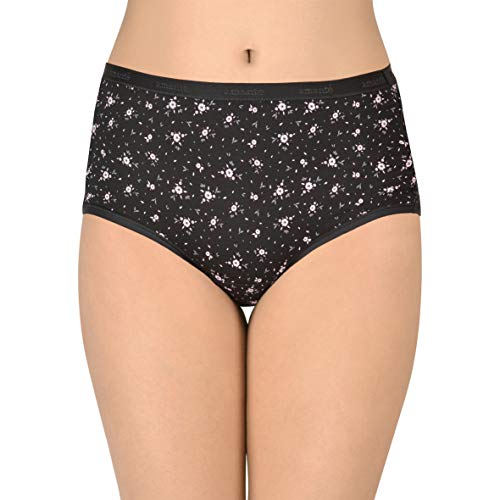 Image of Amante Printed Cotton Full Brief Panty Pack(Pack of 3)