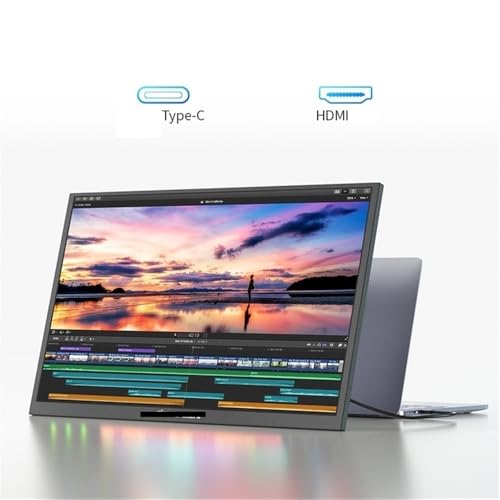 Image of Second Screen Portable Monitor 18.4 Inch Extended Sub-Screen 4k Laptop Mobile Phone External Gaming