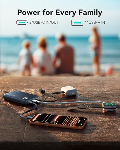 image for INIU Portable Charger, Ultra Slim 10000mAh 45W PD Power Bank, Fast Cha