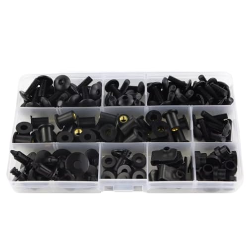 vis inox Pour ZX6R 2005 2006 Motocyclette Boulons À Écrous Ensemble Vis À Tête Fraisée Boulons À Écrous Kit De Fixation Moto