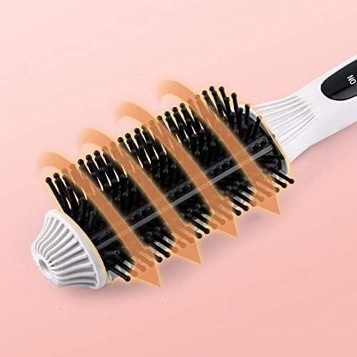 Peine Eléctrico para el Cabello, Peine Alisador Anti-Quemaduras, Peine Caliente Alisador de Cabello, Peine Alisador con Control de Temperatura miniatura 4