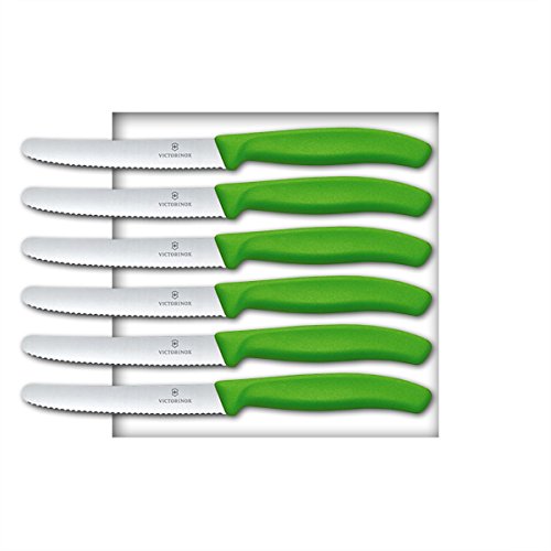 Set Cuchillos Cocina 6 Piezas Acero Inox Base