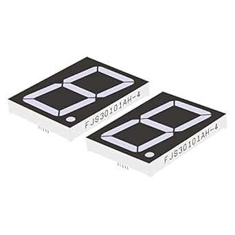 PATIKIL Led Affichage Numérique Tube, 10 Paquets Commun