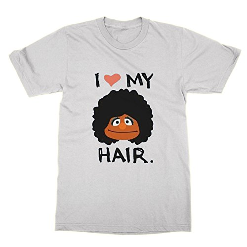 T-shirt I Love My Hair coton respirant pour sublimer votre look afro et naturel