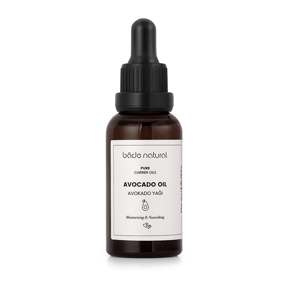 Bade Natural Avokado Yağı Soğuk Sıkım%100 Saf 30 ml