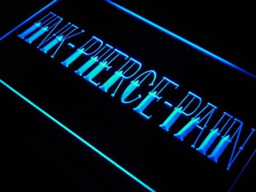 ADVPRO j617-b Ink Pierce Pain Tattoo Slogan Neon Light Sign
