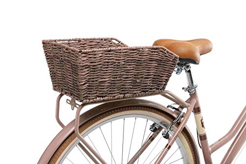 BIKESTAR Korb hinten für City Stadt Fahrrad 26 und 28 Zoll
